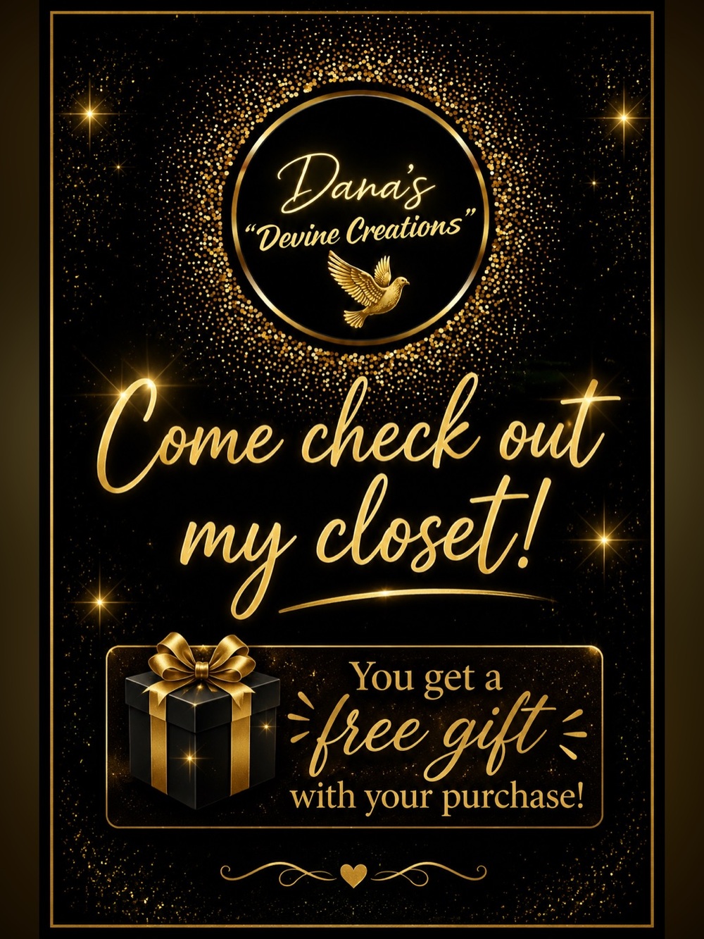 You get Free jewelry with your purchase!